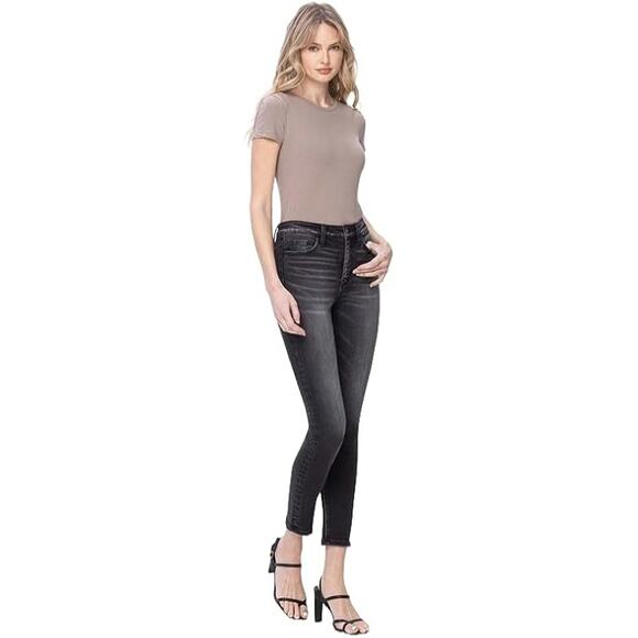 Flying Monkey High Rise Skinny Jeans - F5311 - Size 26 - Picture 5 of 6